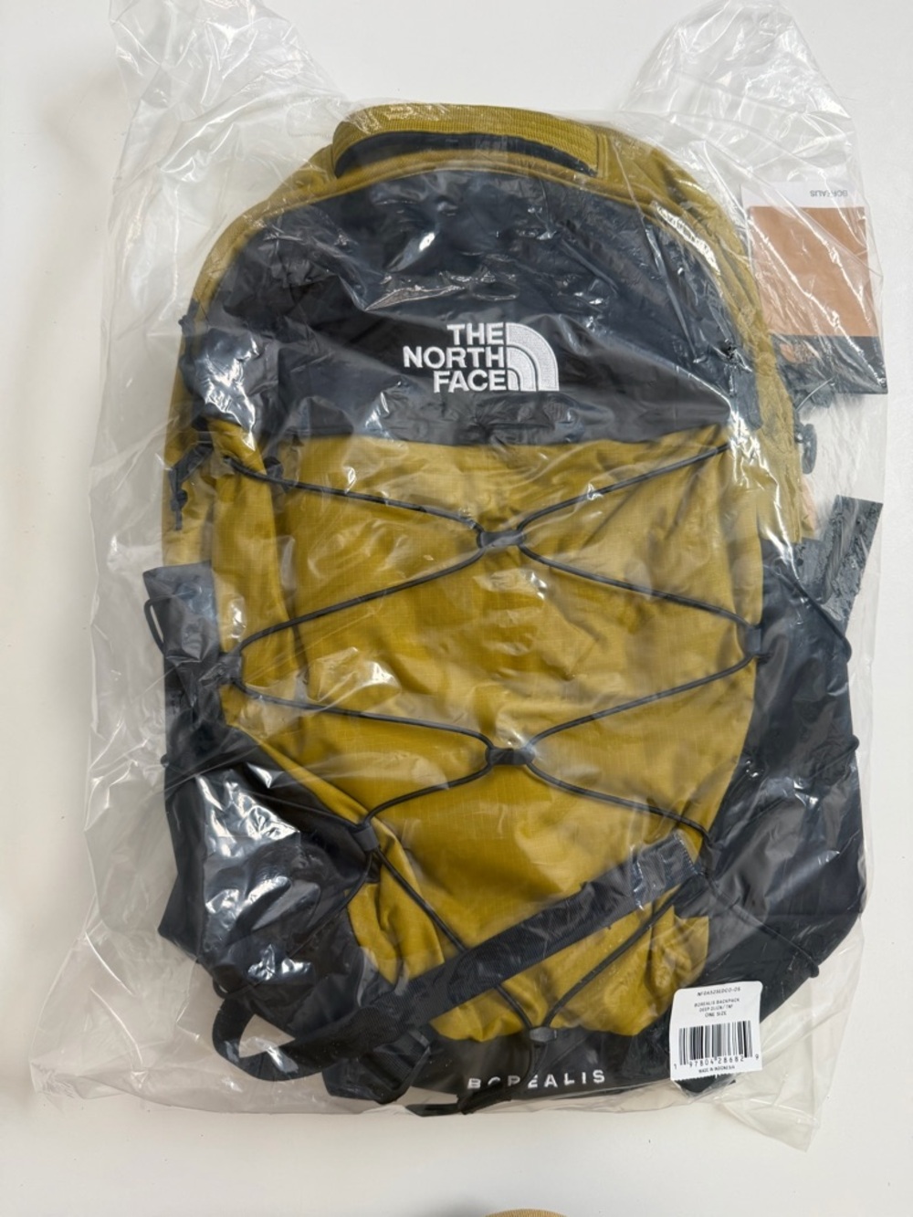The North Face Borealis Backpack Organization Travel Hiking School Green Black - Picture 7 of 12